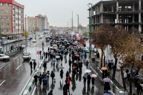 راهپیمایی بزرگ اربعین در تهران 